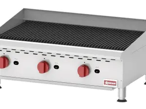 Countertop Radiant Gas Charbroiler 3 Burners OMCAN CE-CN-CBR36