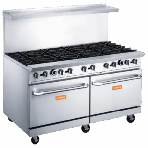 10 Burner Gas Range BRIKA BGR-10B