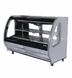 Wide Curved Glass Deli/Bakery Display Cooler PRO-KOLD DDC-80 74″