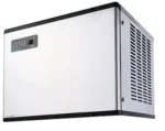 Front view of the 22-inch wide ICETRO IM-0460-AH-22 stainless steel modular half-cube ice machine head.