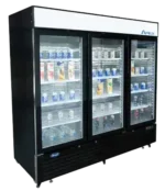 Atosa MCF8728GR - Glass Three-Door Merchandiser Freezer - Image 2