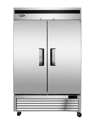Commercial stainless steel reach-in cooler