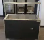 USED 3 Pan Buffet Table with Sneeze Guard - Image 4
