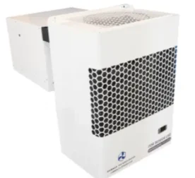 Side mount system with a front and top vent.