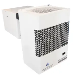 Side mount system with a front and top vent.