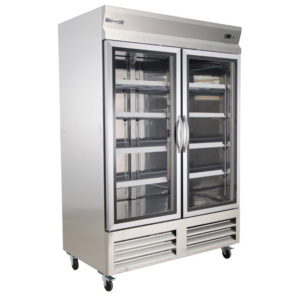 American Chef R2G-54: 54" Two Door Glass Reach-in Refrigerator