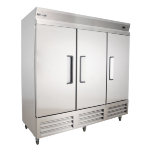 American Chef R3S-81: 81" Three Door Solid Reach-in Refrigerator