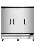 ATOSA MBF8508GR three door stainless steel reach-in refrigerator