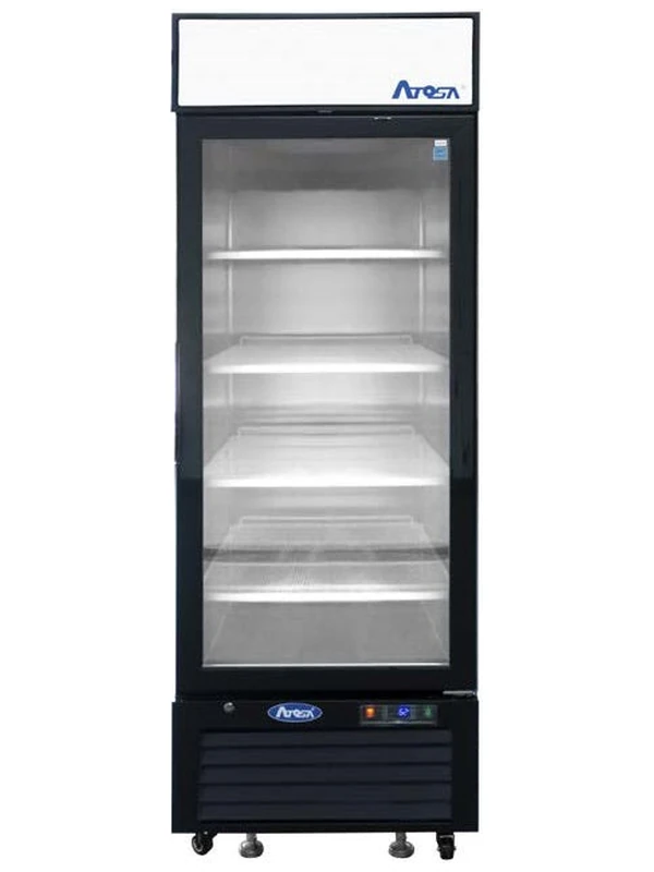 ATOSA MCF8720GR 27 inch single glass door reach-in freezer