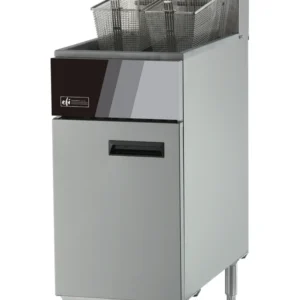 EFI RCTFS-40-P commercial propane floor fryer 40 lb capacity