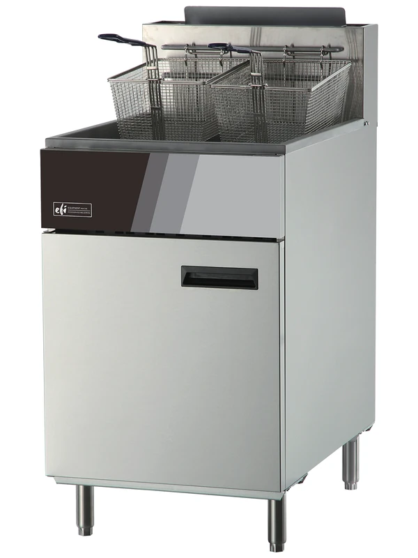 EFI RCTFS-75-P commercial propane floor fryer 75 lb capacity